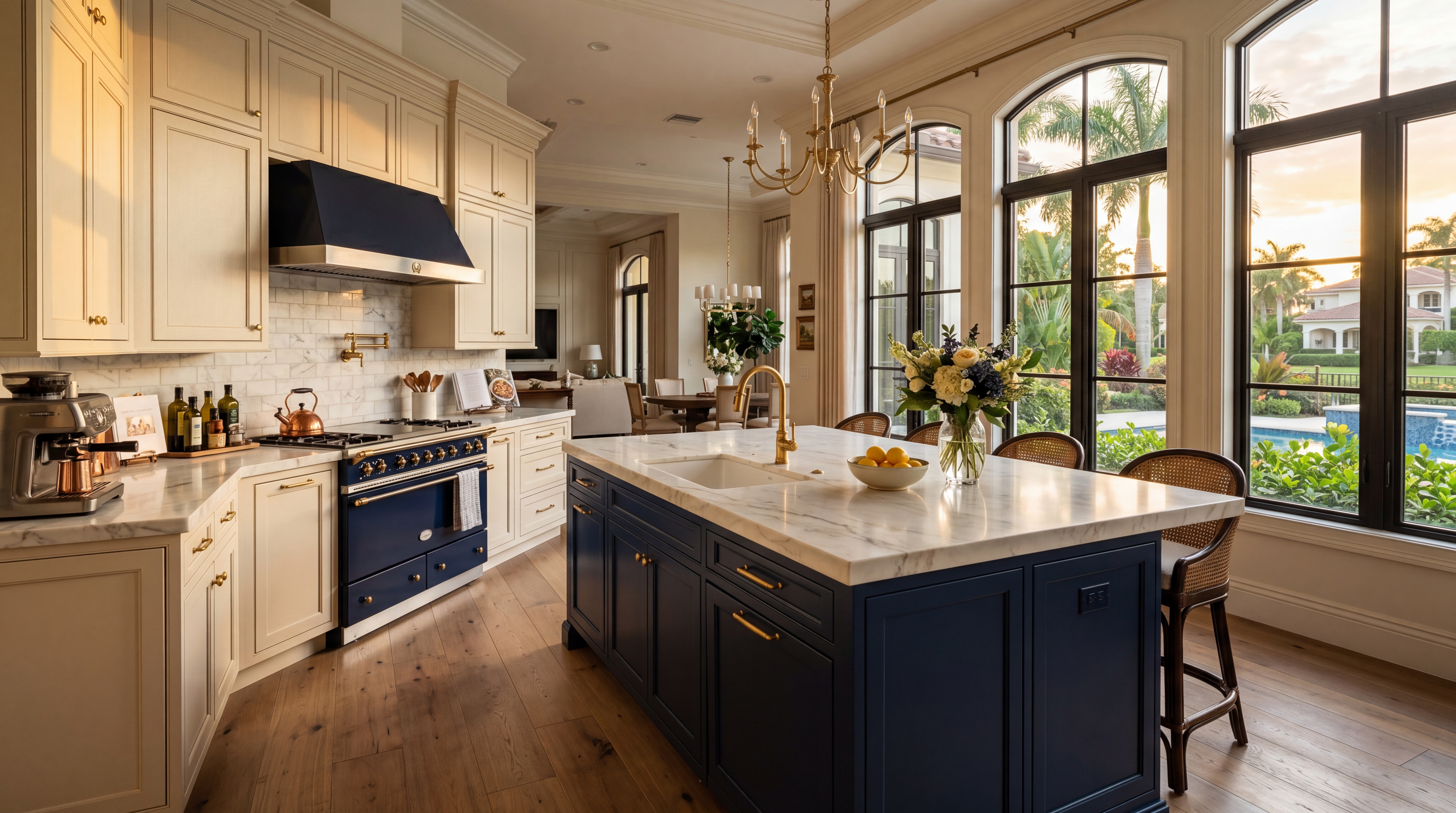 Kitchen — the #1 area landlords inspect. Inside the oven and behind the fridge are make-or-break.